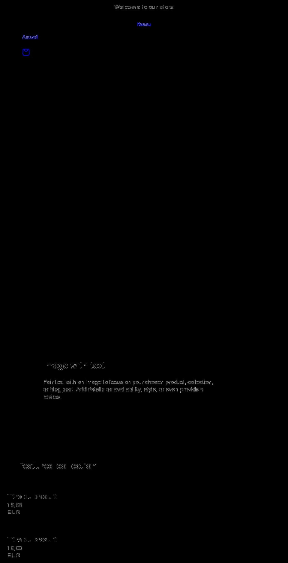 itacou.com shopify website screenshot