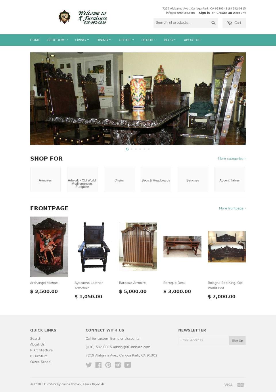 italianvillarevival.com shopify website screenshot