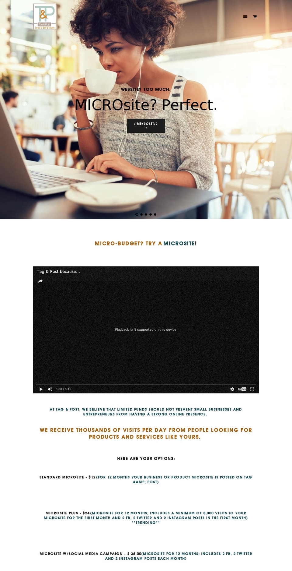 itcomesinabox.com shopify website screenshot