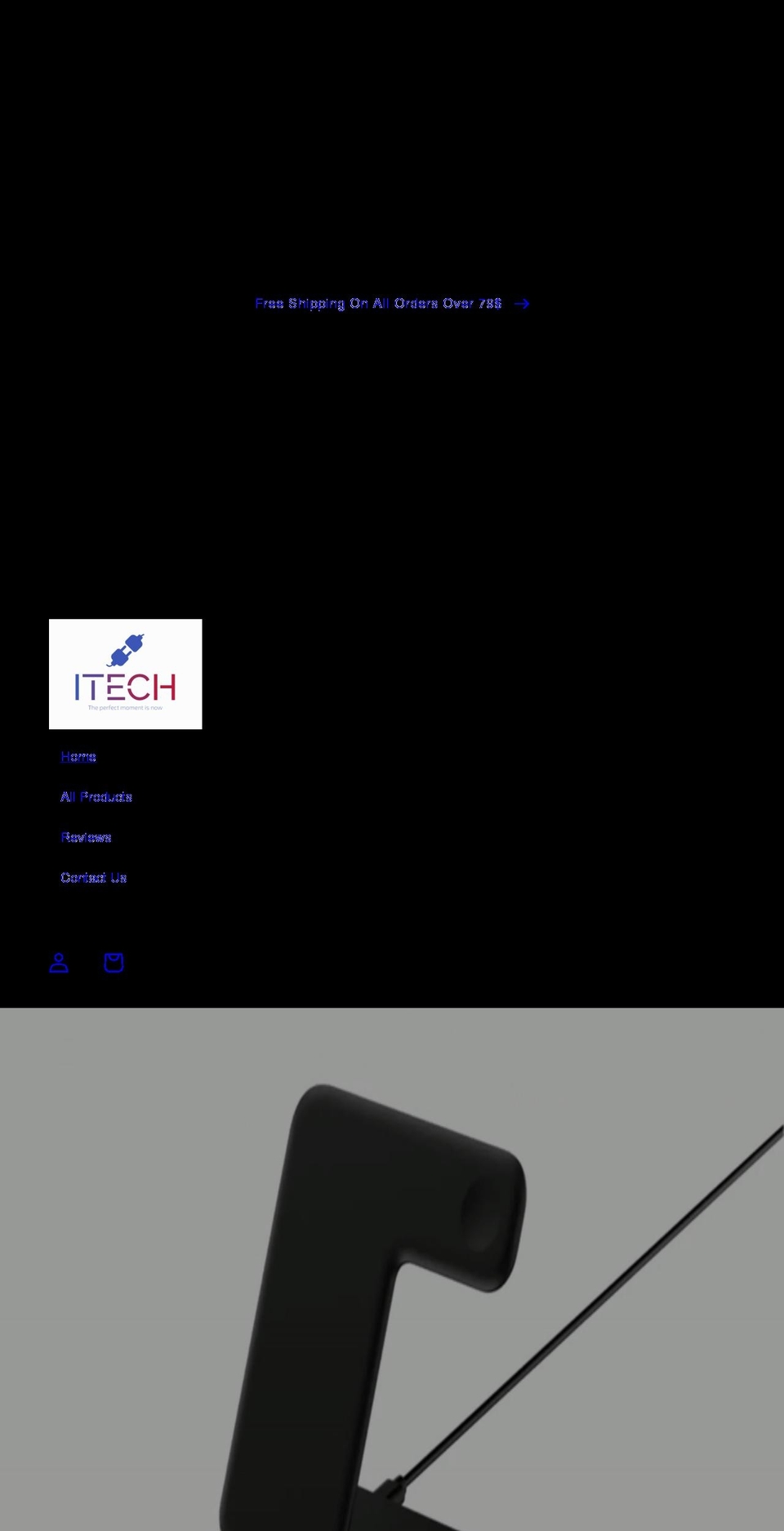 itech-gadgets.com shopify website screenshot