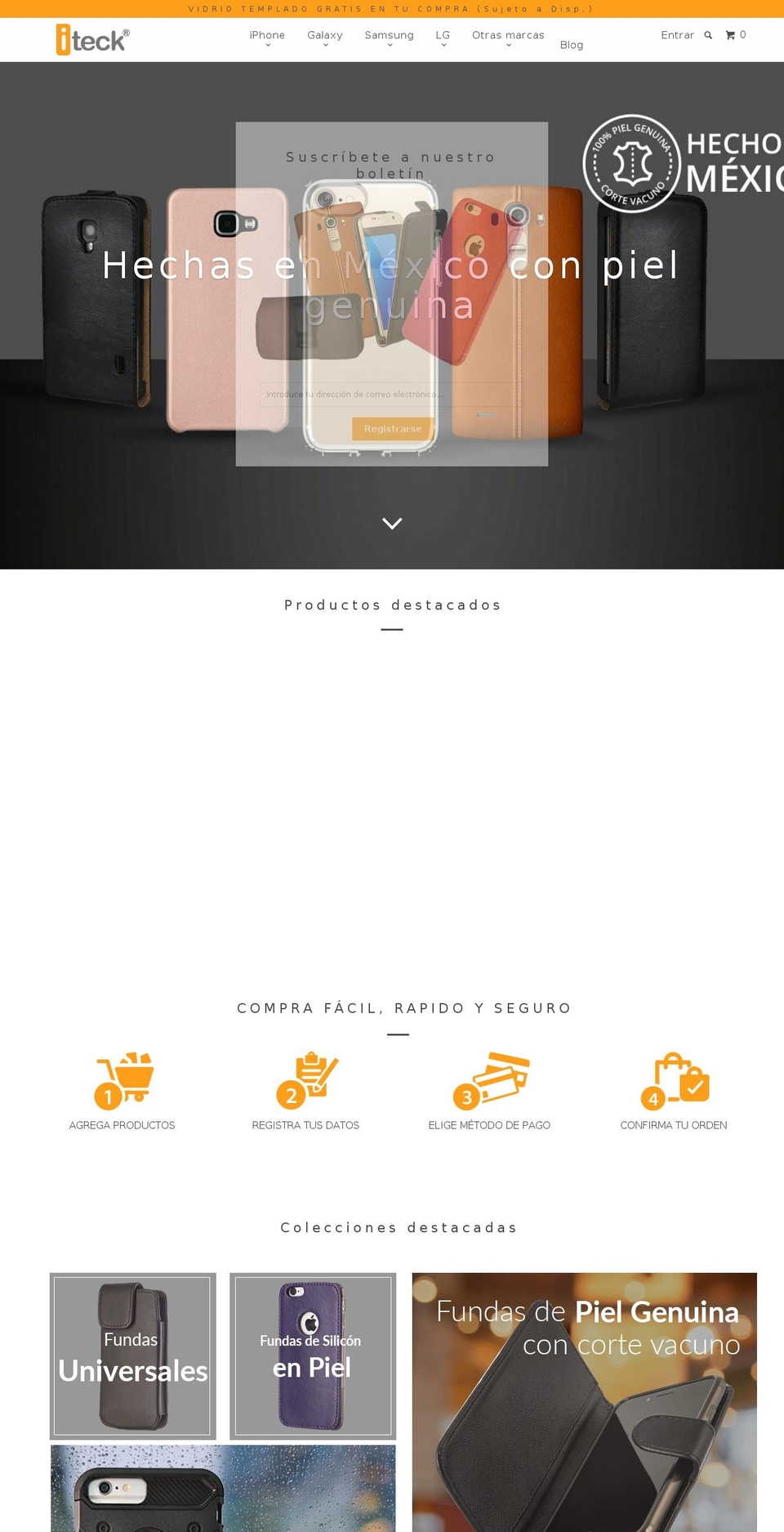 iteck4u.com — Shopify storefront screenshot
