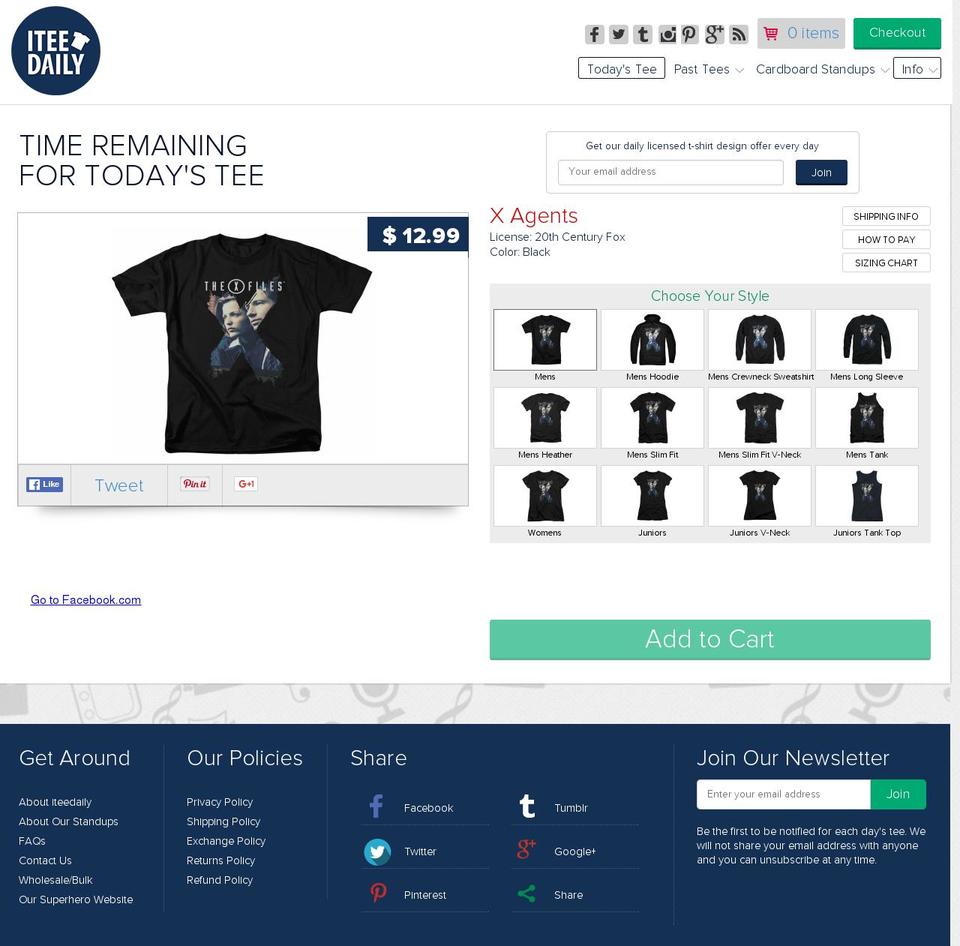 iteedaily.com shopify website screenshot