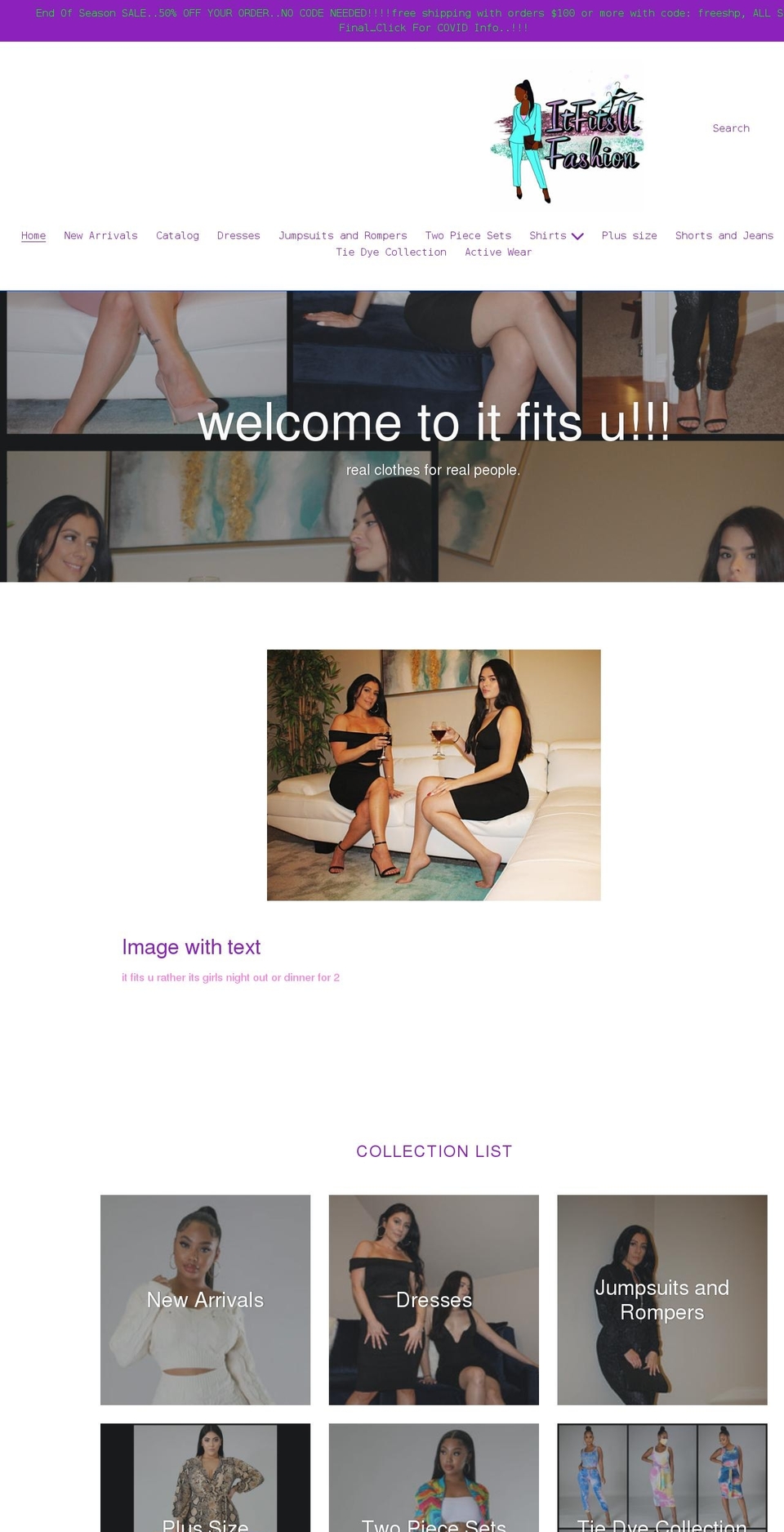 itfitsu2.com shopify website screenshot