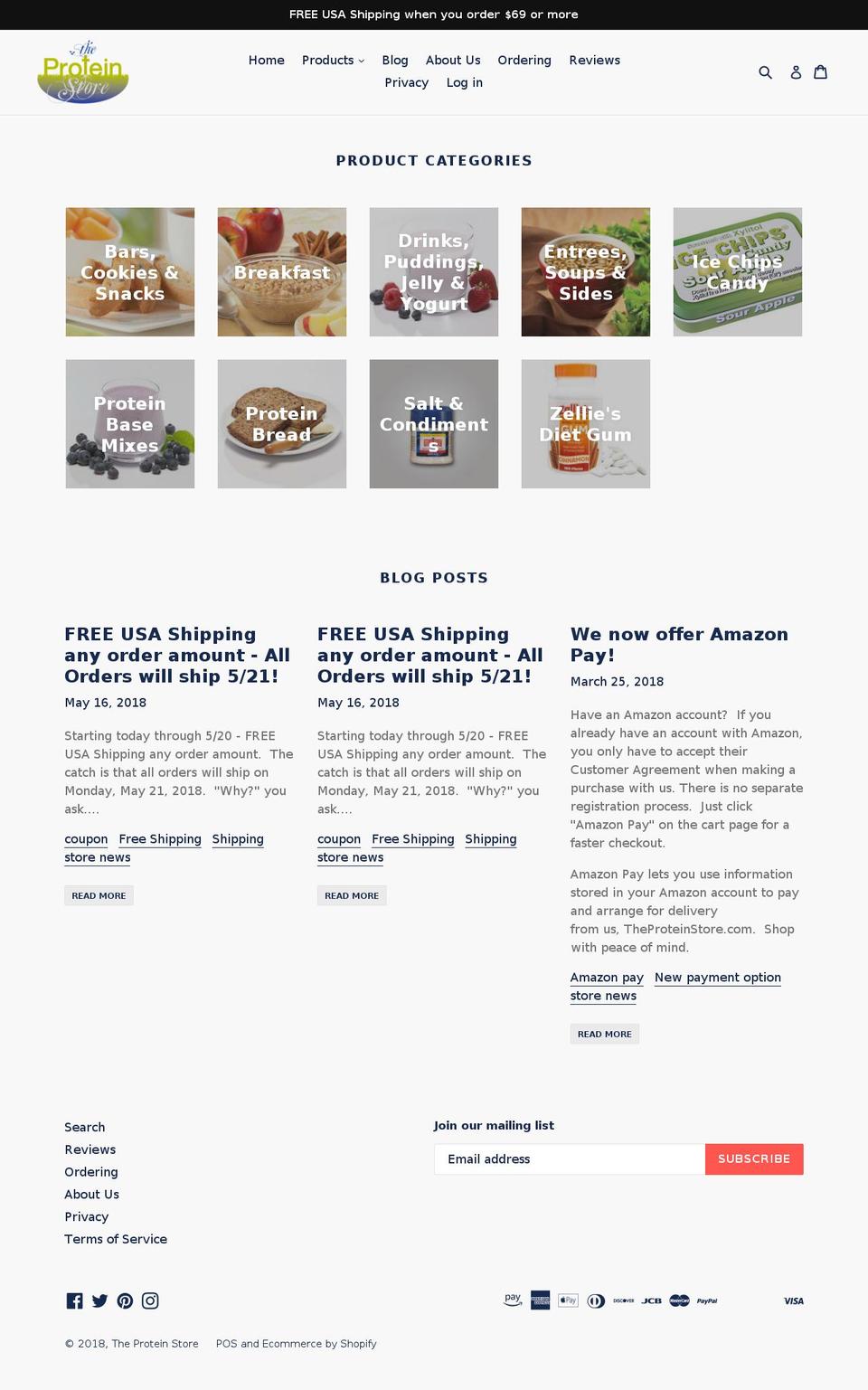 itg.diet shopify website screenshot