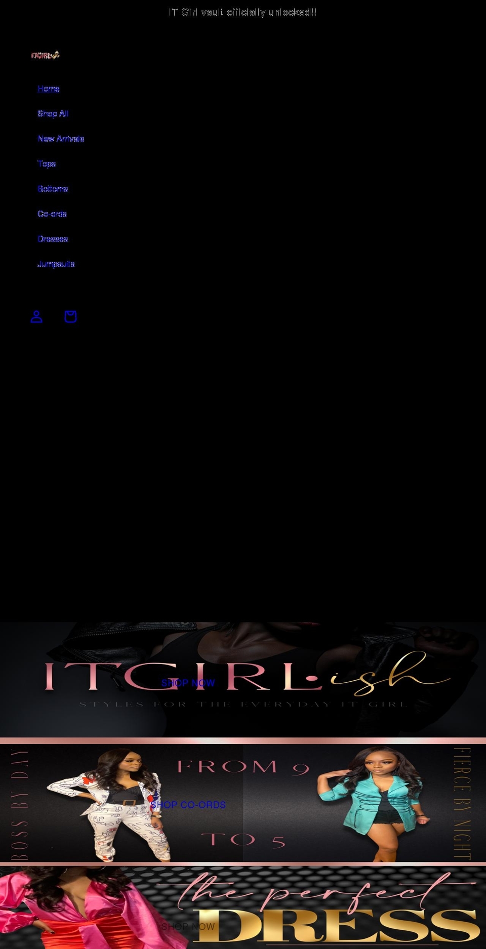 itgirlish.com shopify website screenshot
