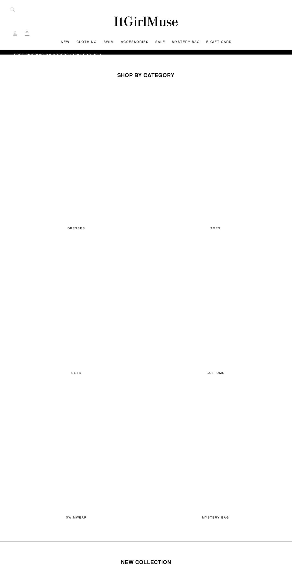 itgirlmuse.com shopify website screenshot