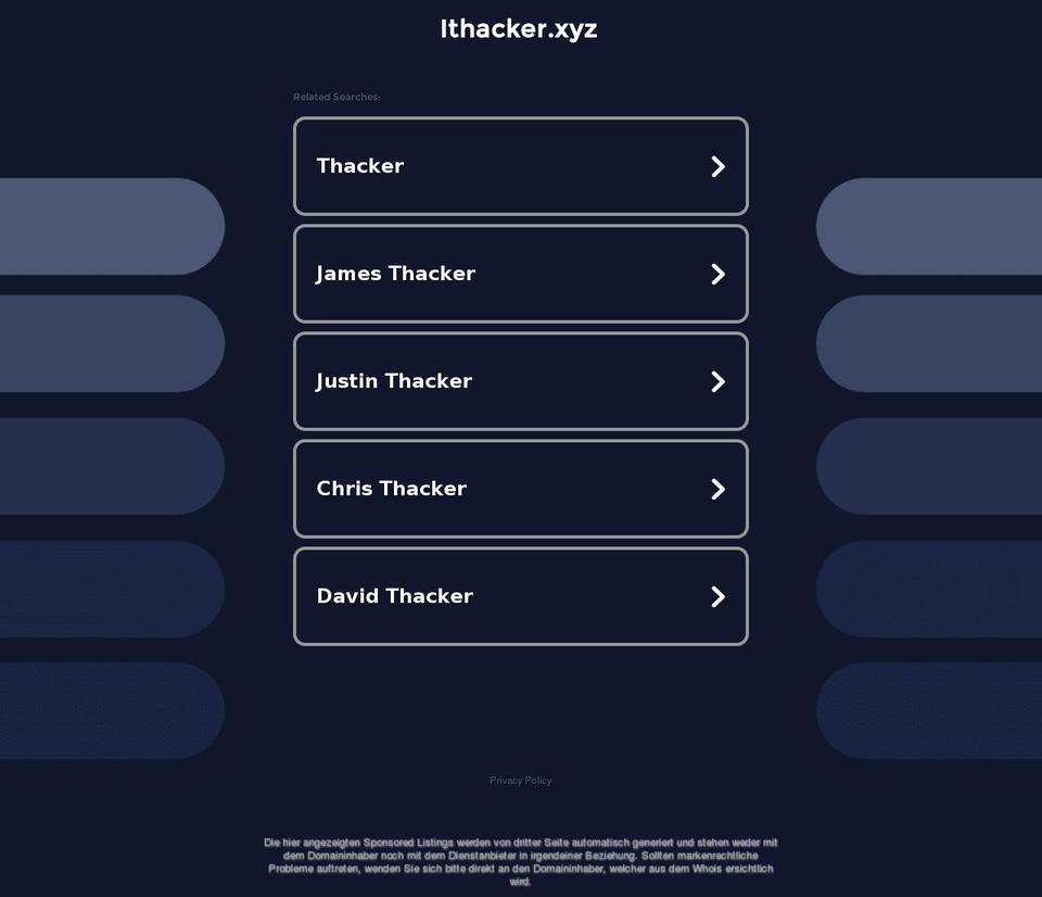 ithacker.xyz shopify website screenshot