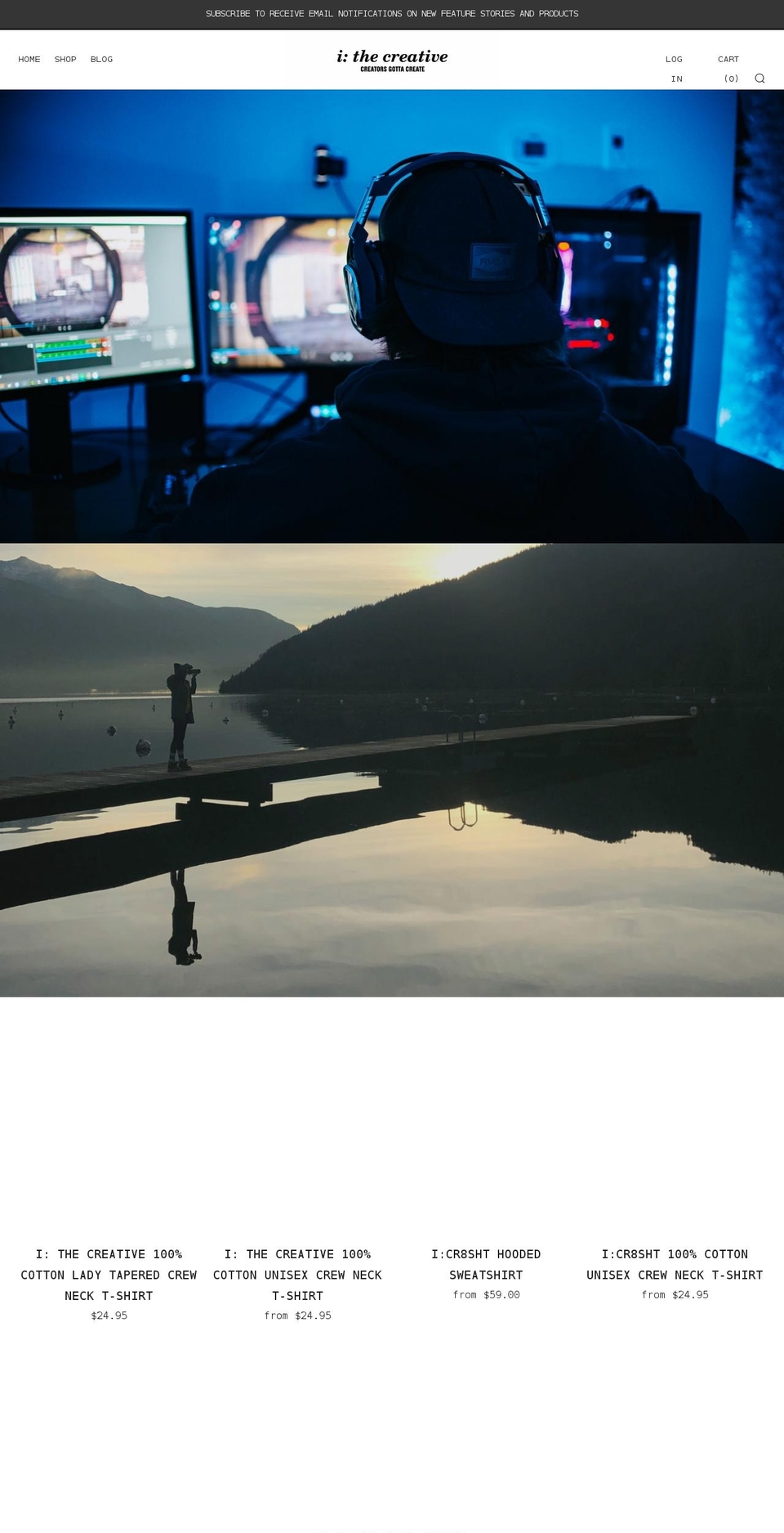 ithecreative.com shopify website screenshot