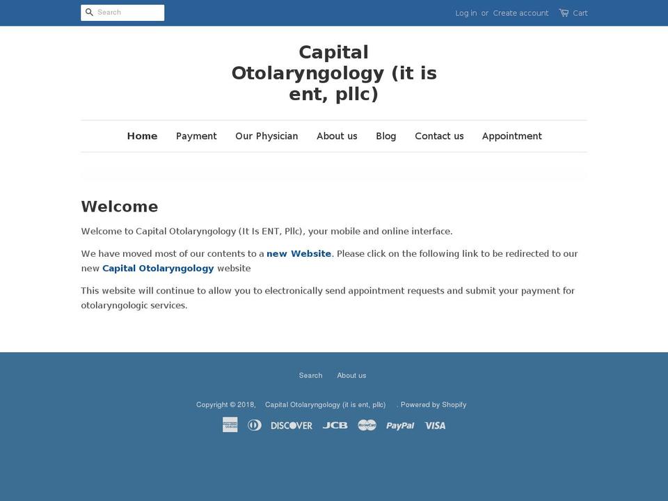 itisent.com shopify website screenshot