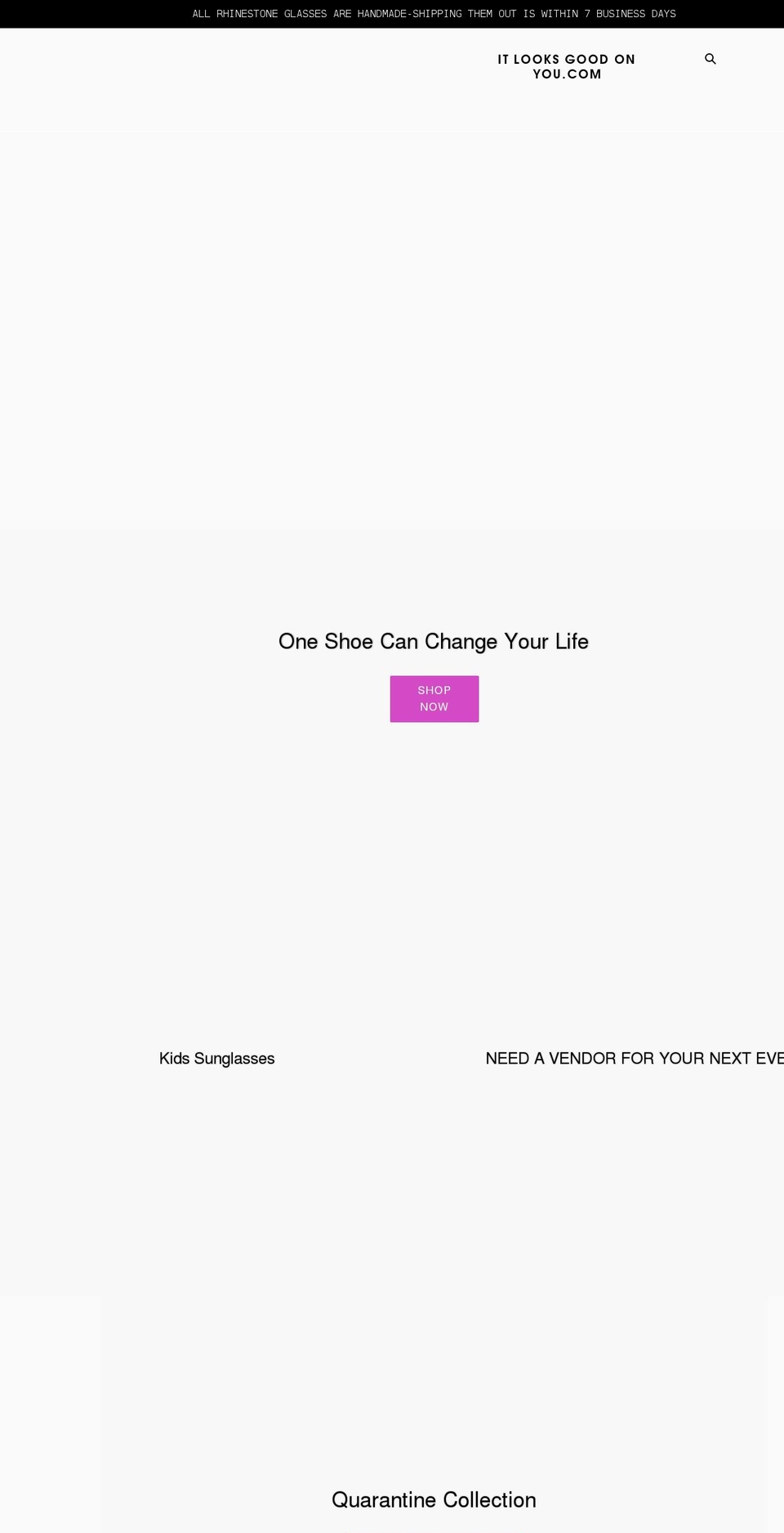itlooksgoodonyou.com shopify website screenshot