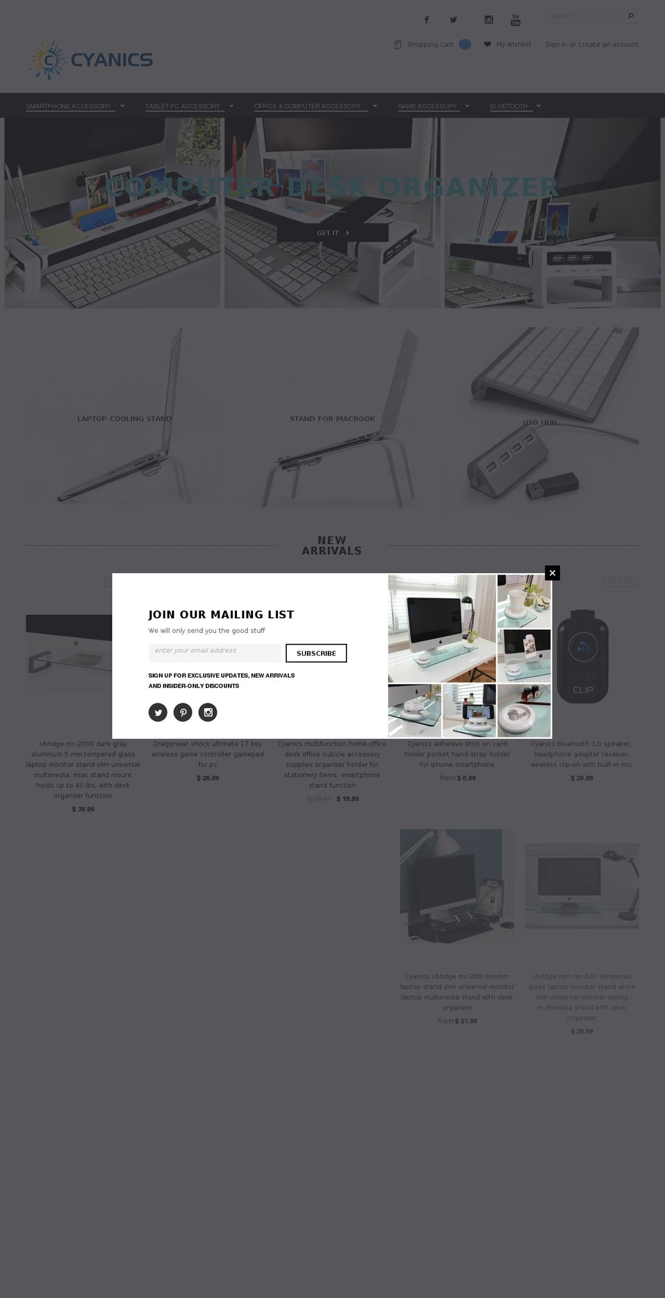 itm-global.com — Shopify storefront screenshot