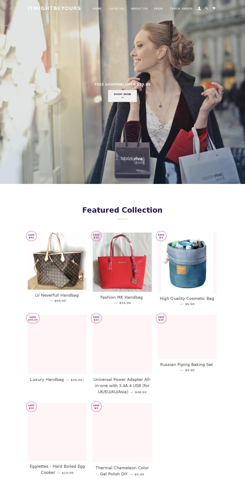 itmby.com — Shopify storefront screenshot