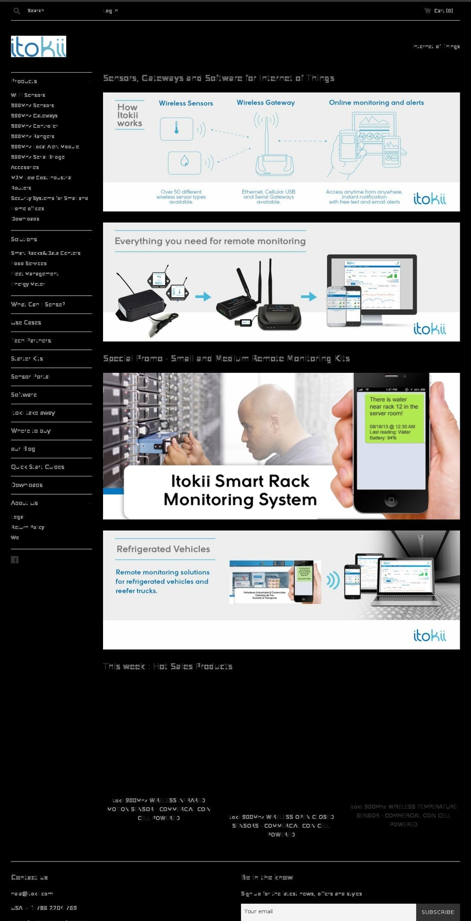 itokii.com shopify website screenshot
