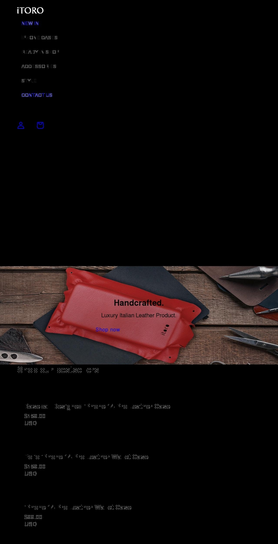 itorostyle.com shopify website screenshot