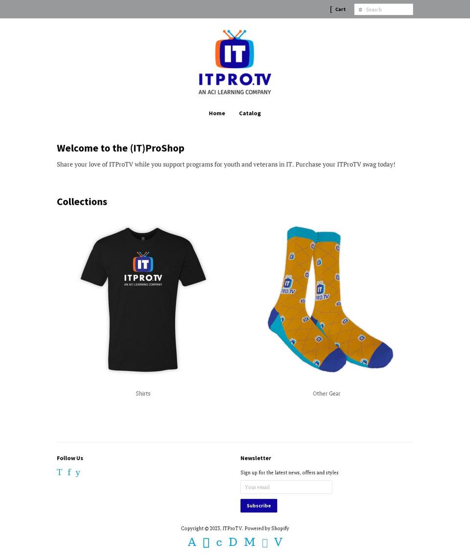 itprotv.myshopify.com shopify website screenshot