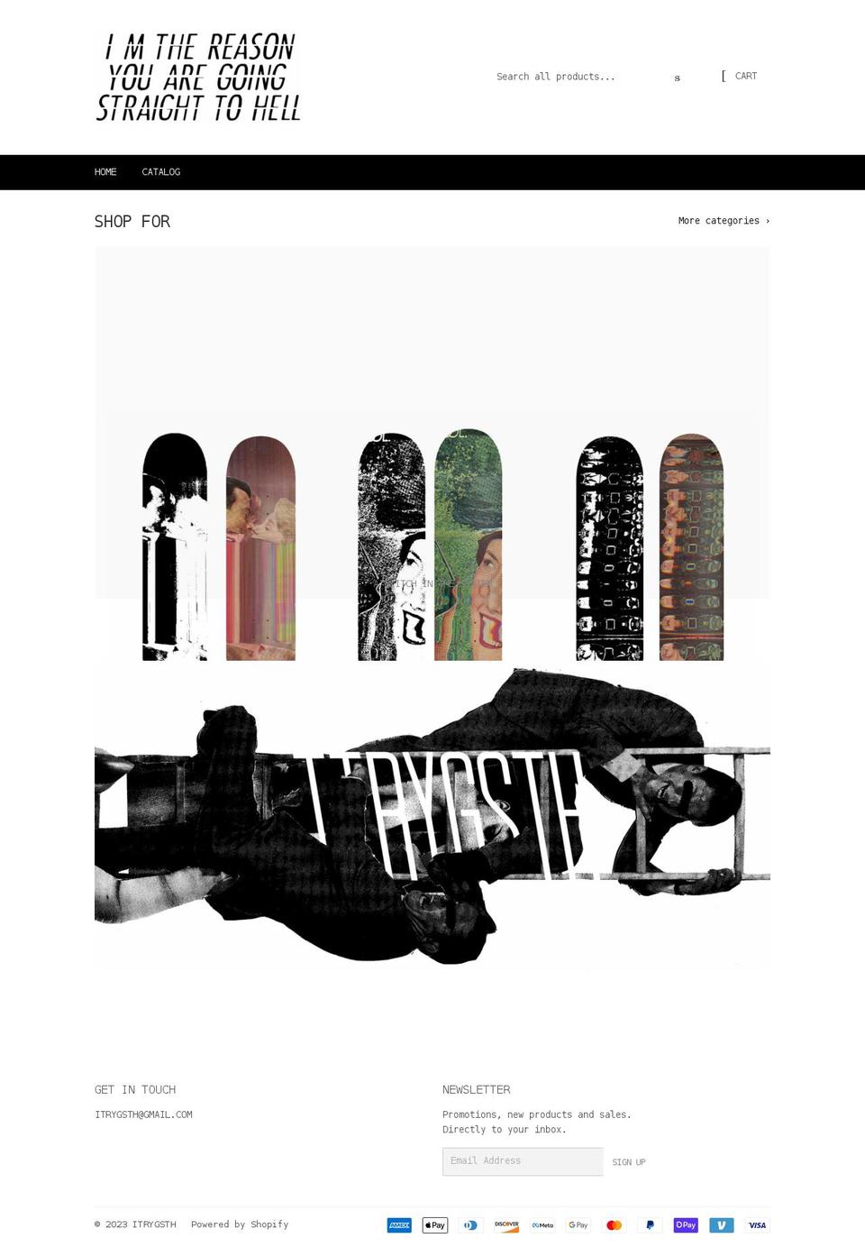 itrygsth.com shopify website screenshot