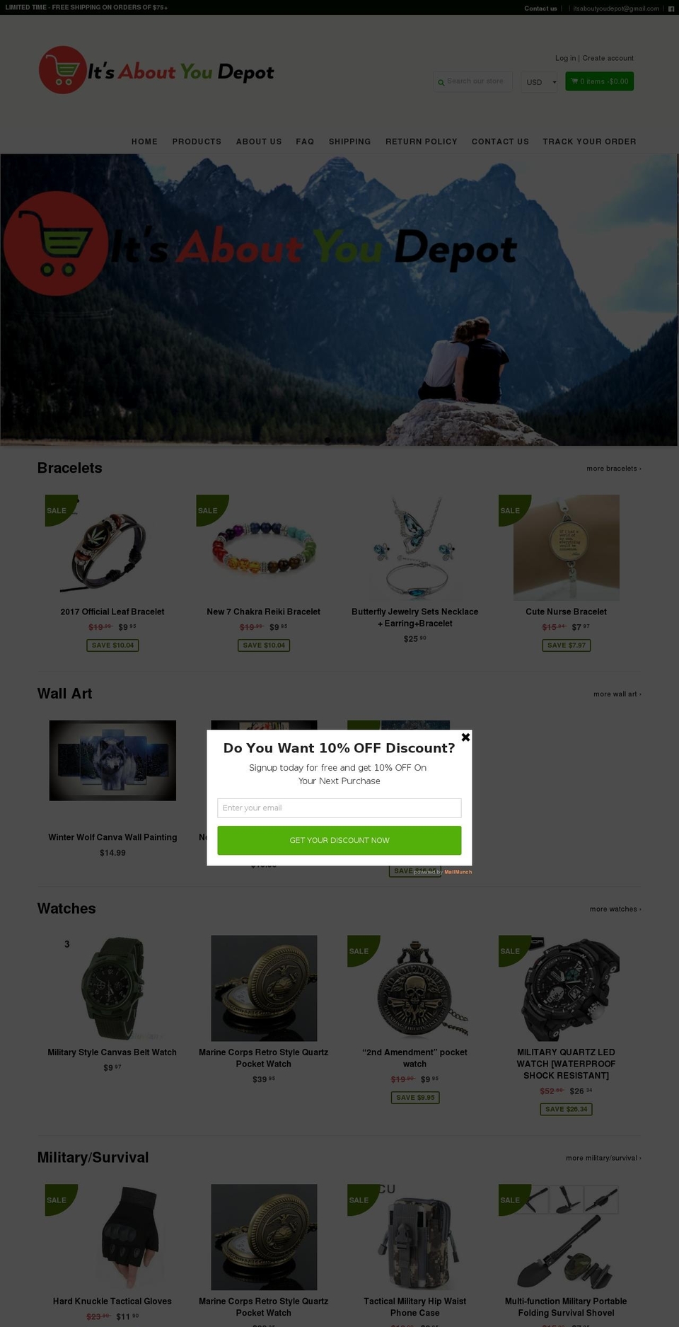 shopifybooster1-7-1-217022 Shopify theme site example itsaboutyoudepot.com