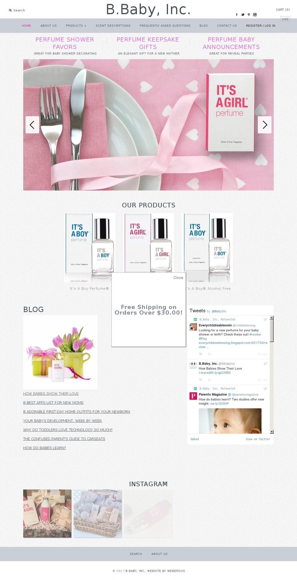 itsaboyperfume.com shopify website screenshot