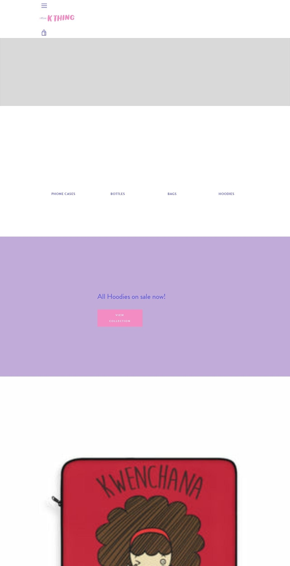 itsakthing.com shopify website screenshot