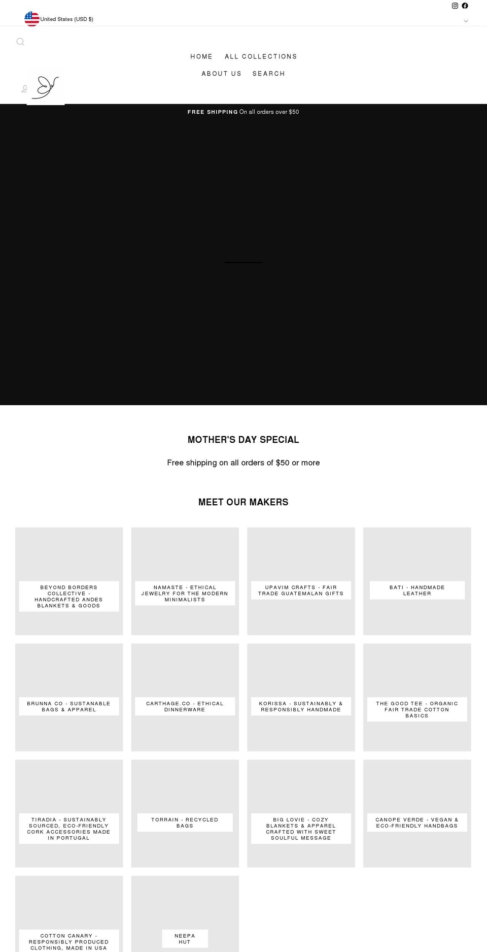 itsallgoodshop.com shopify website screenshot