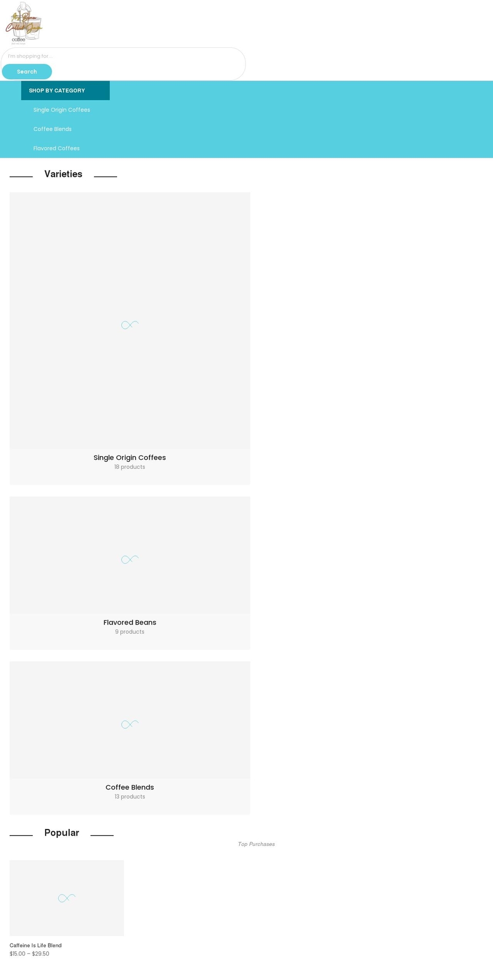 itsbeancalledjava.com shopify website screenshot