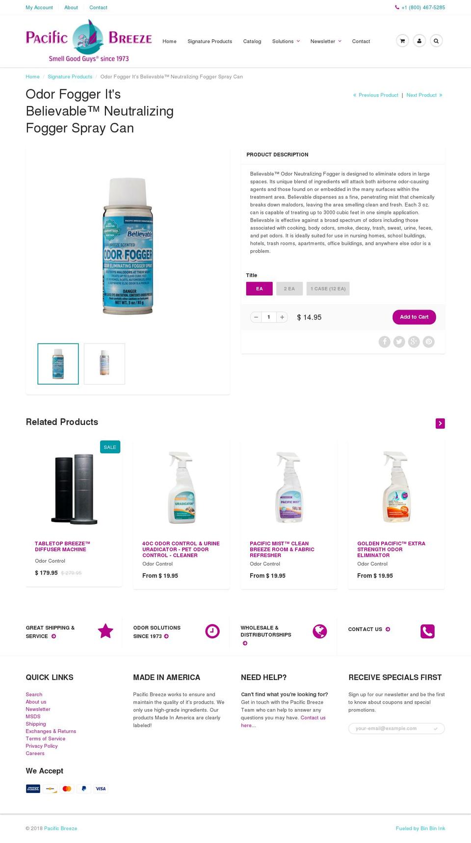 itsbelievable.com — Shopify storefront screenshot