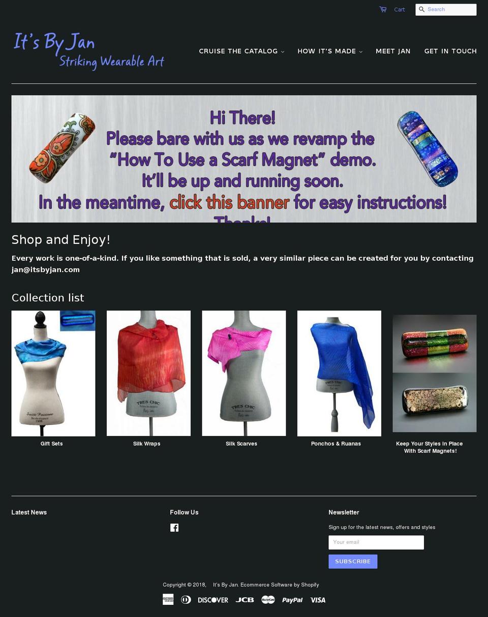 itsbyjan.com shopify website screenshot