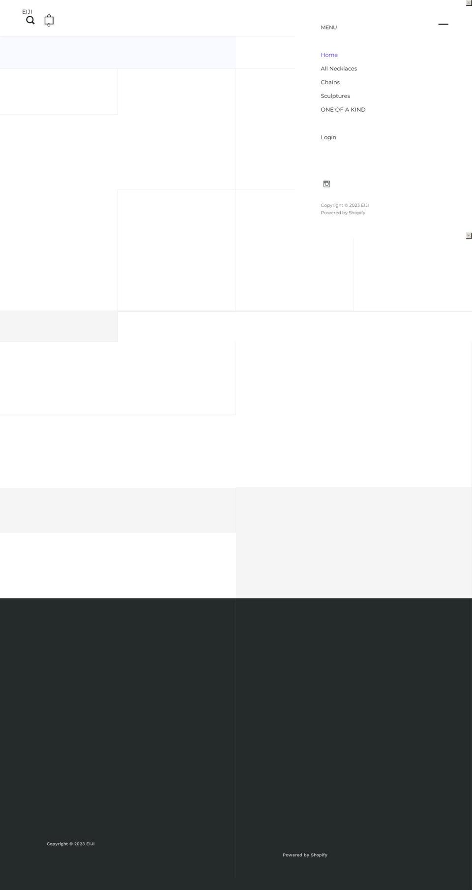 itseiji.com shopify website screenshot