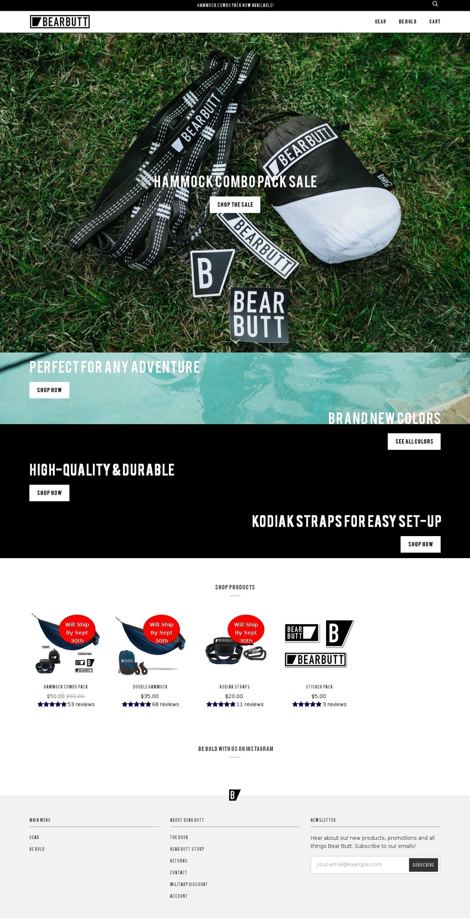 itshammietime.com — Shopify storefront screenshot