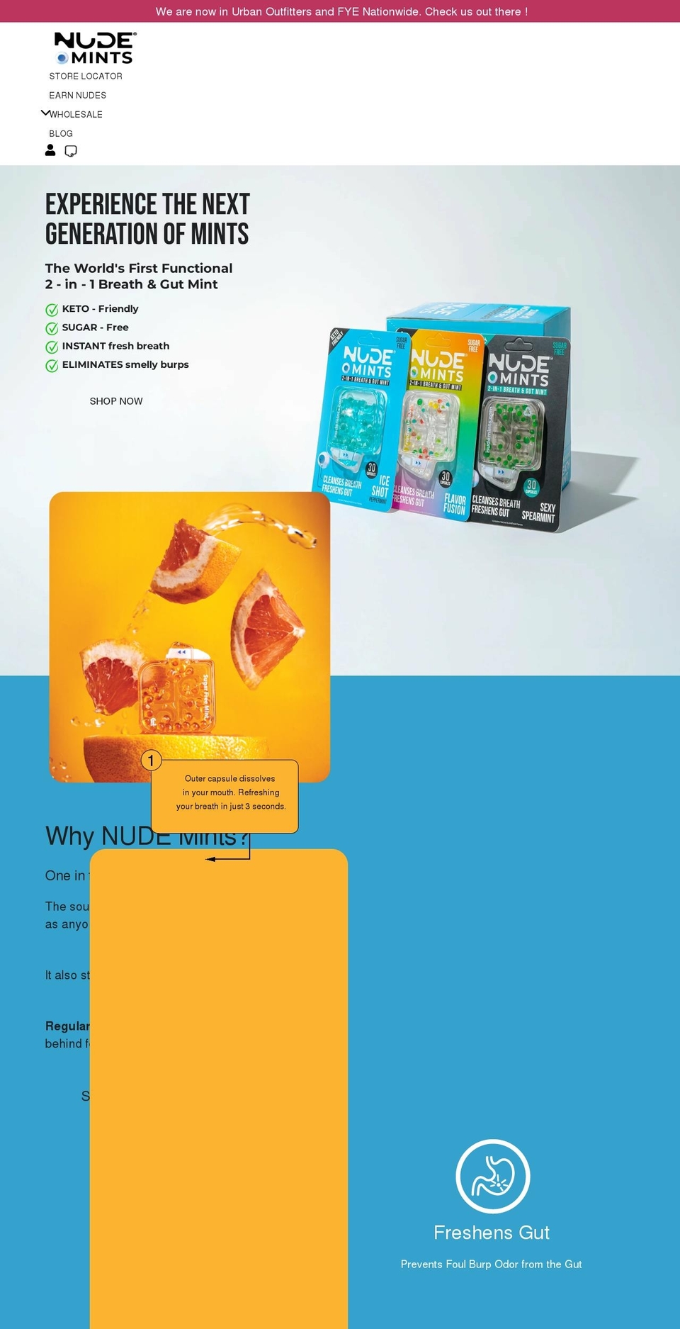 itsjustnude.com shopify website screenshot