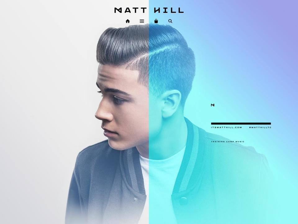 itsmatthill.com shopify website screenshot