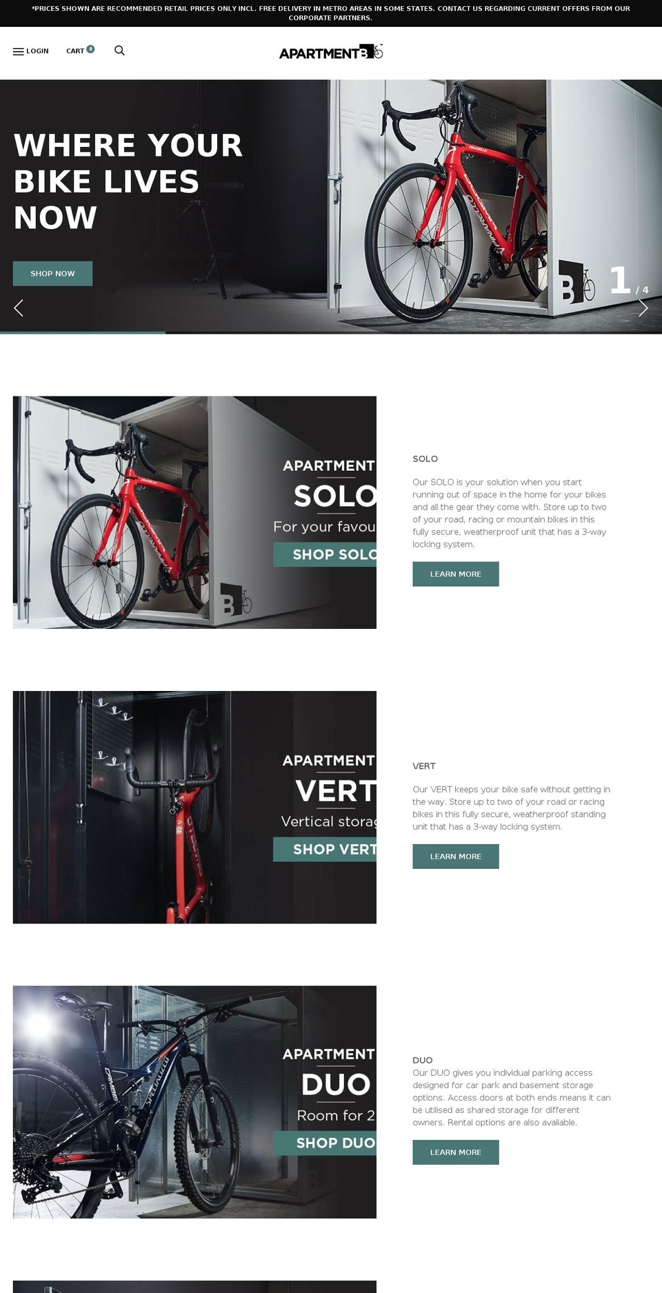 itsmeorthebike.com — Shopify storefront screenshot