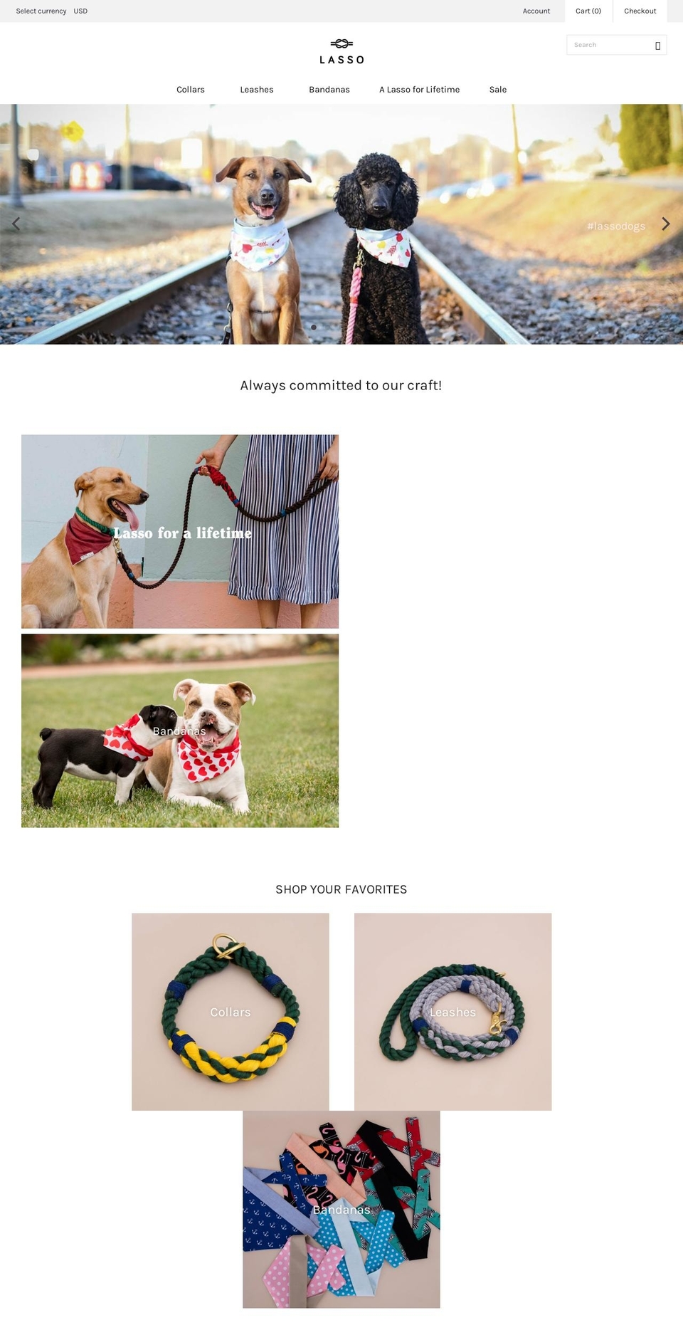 itsmylasso.com shopify website screenshot