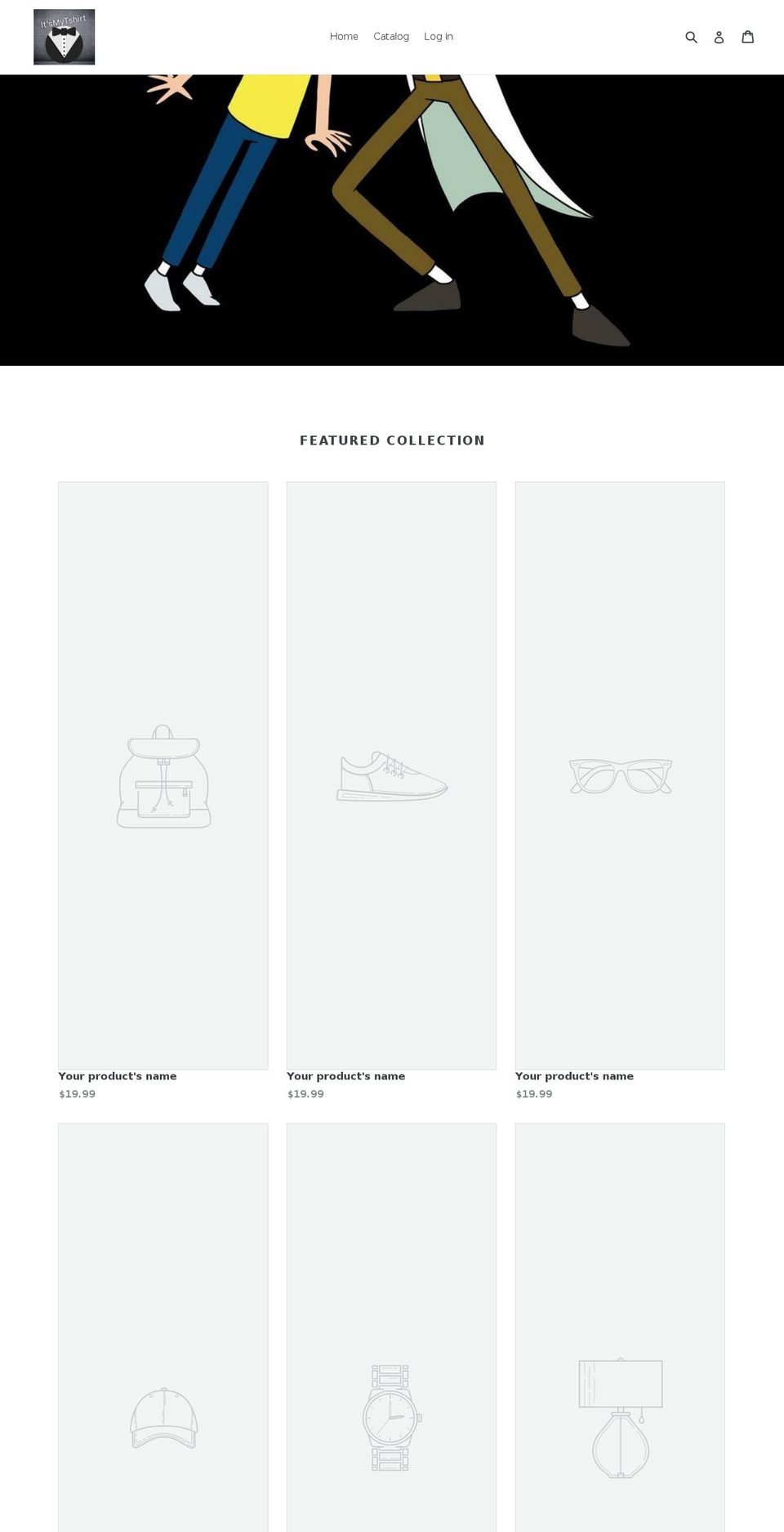itsmytshirt.com — Shopify storefront screenshot