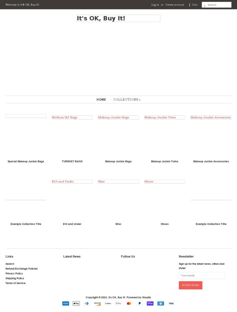 itsokbuyit.com shopify website screenshot