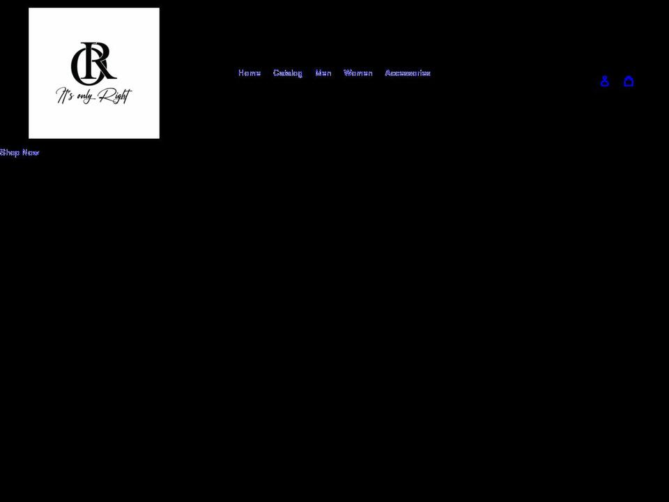 itsonlyright.co.uk shopify website screenshot