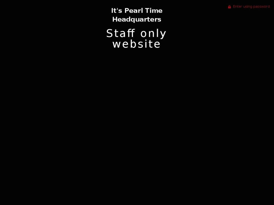 itspearltimehq.com — Shopify storefront screenshot