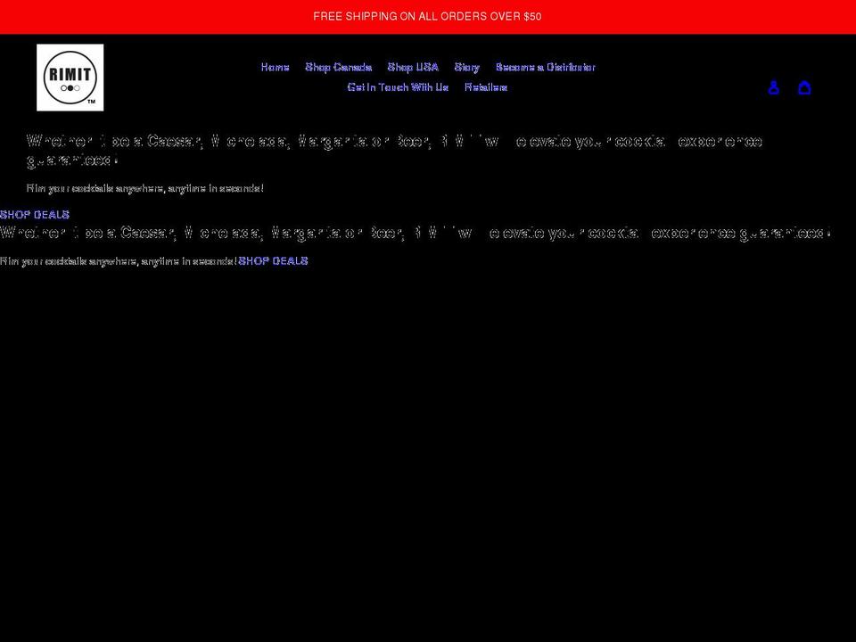 itsrimit.com shopify website screenshot