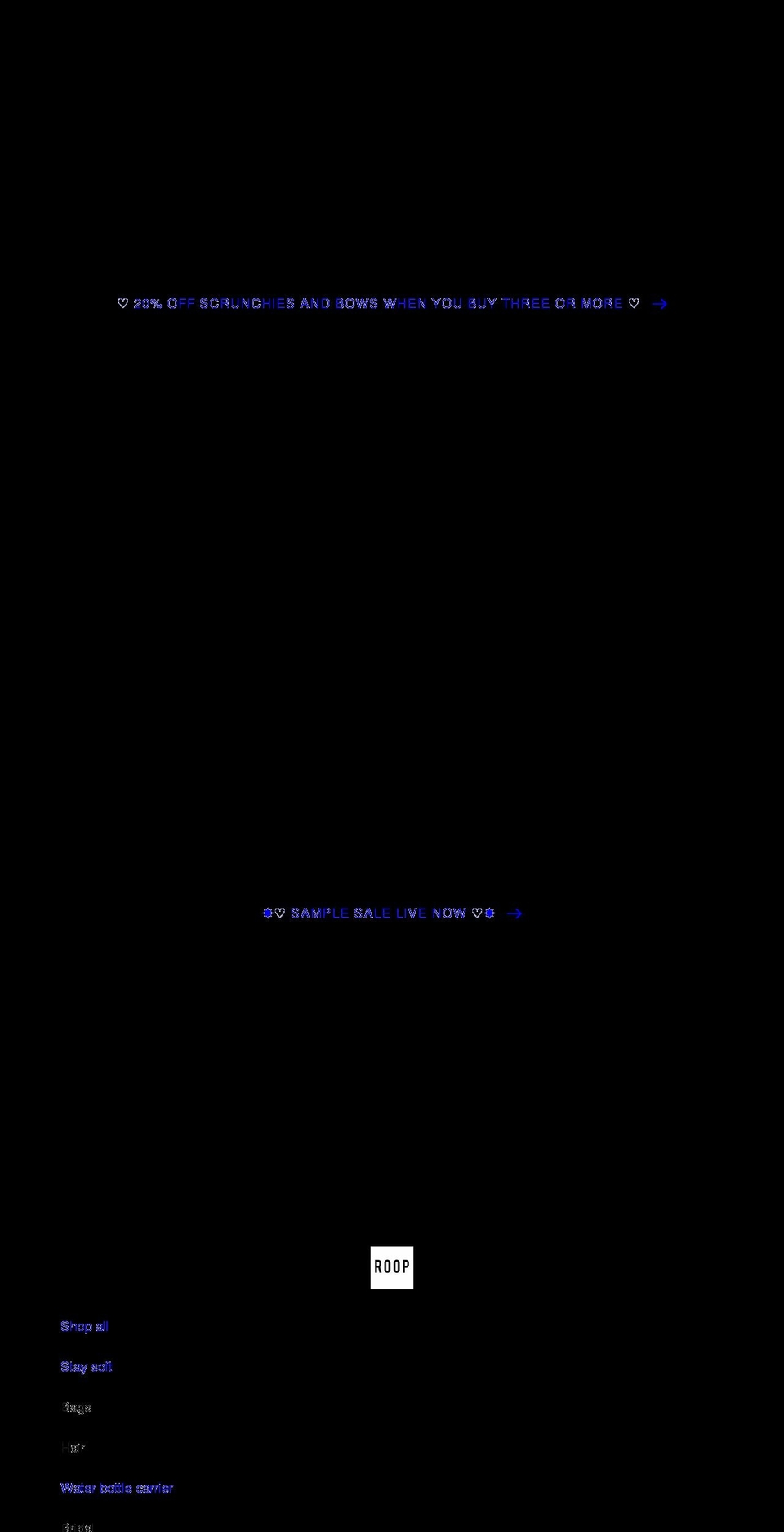 itsrooper.co.uk shopify website screenshot