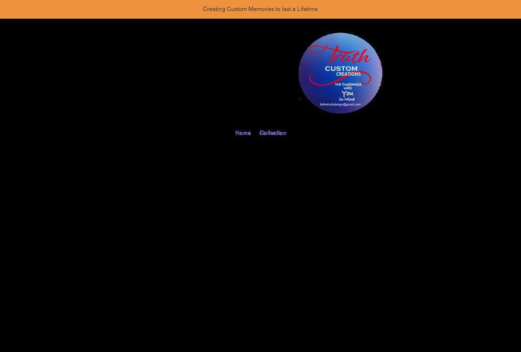 itsthetruthdesign.com shopify website screenshot