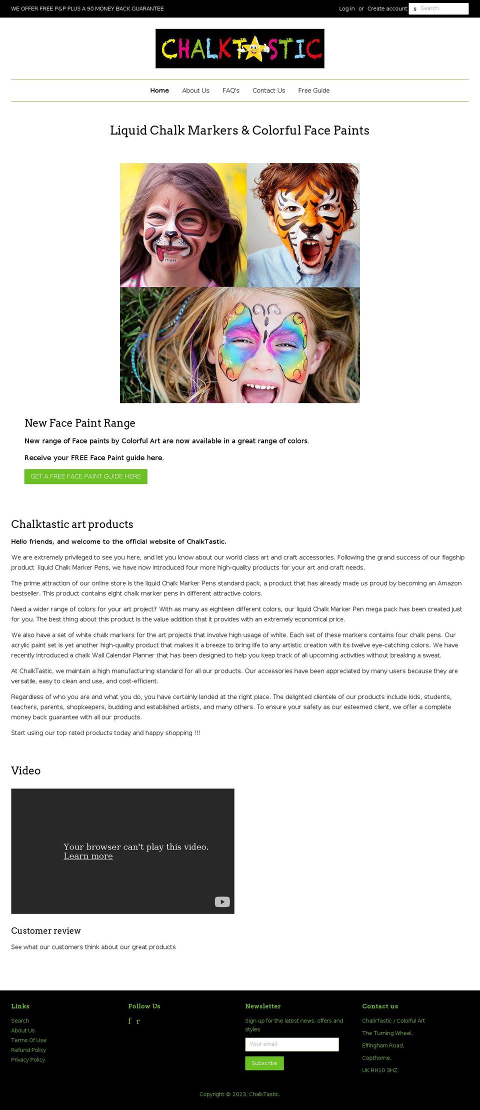 itsthevan.org shopify website screenshot