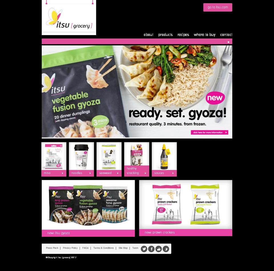 Itsu Swanky - Dev \/ Minify Shopify theme site example itsubymfc.com
