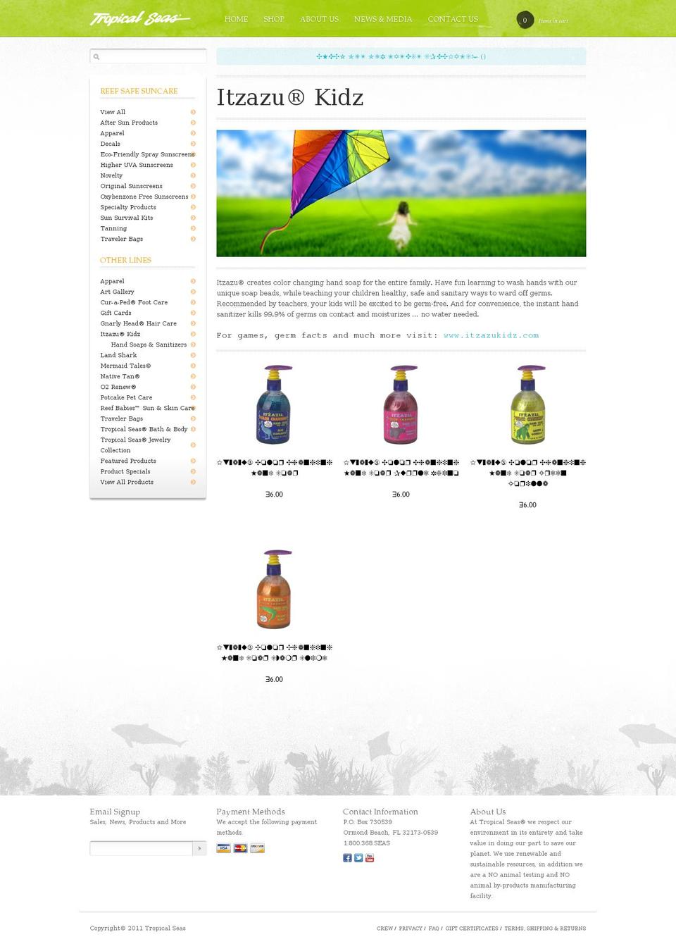 arioso Shopify theme site example itzazukidz.com