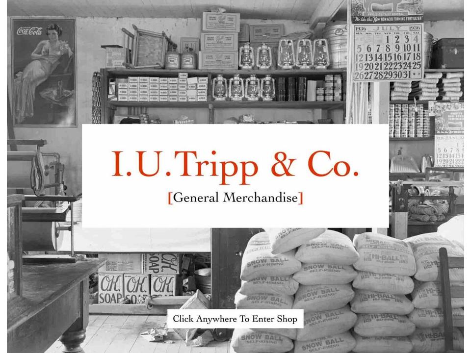 iutrippshop.com — Shopify storefront screenshot