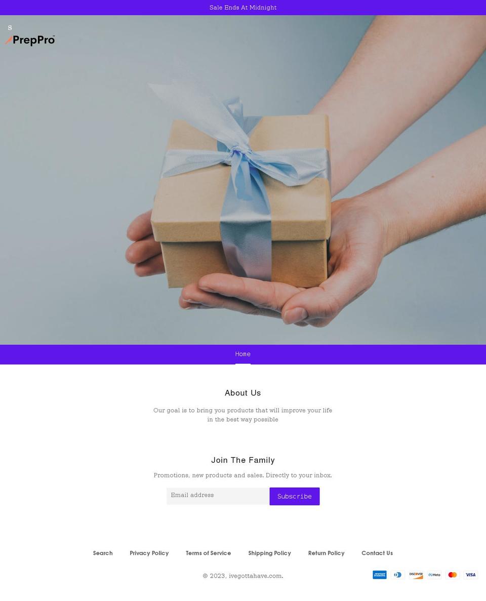 ivegottahave.com shopify website screenshot