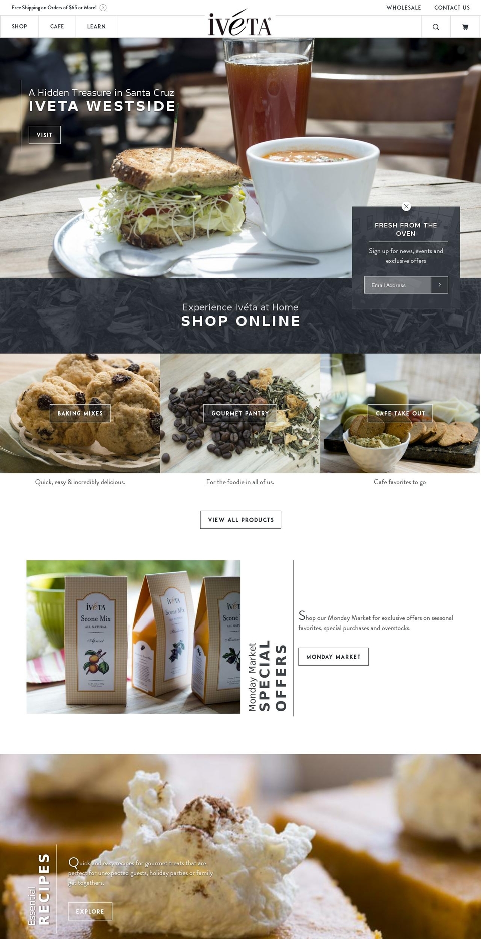 iveta.com — Shopify storefront screenshot