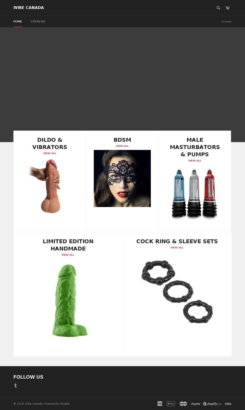 ivibe.ca shopify website screenshot