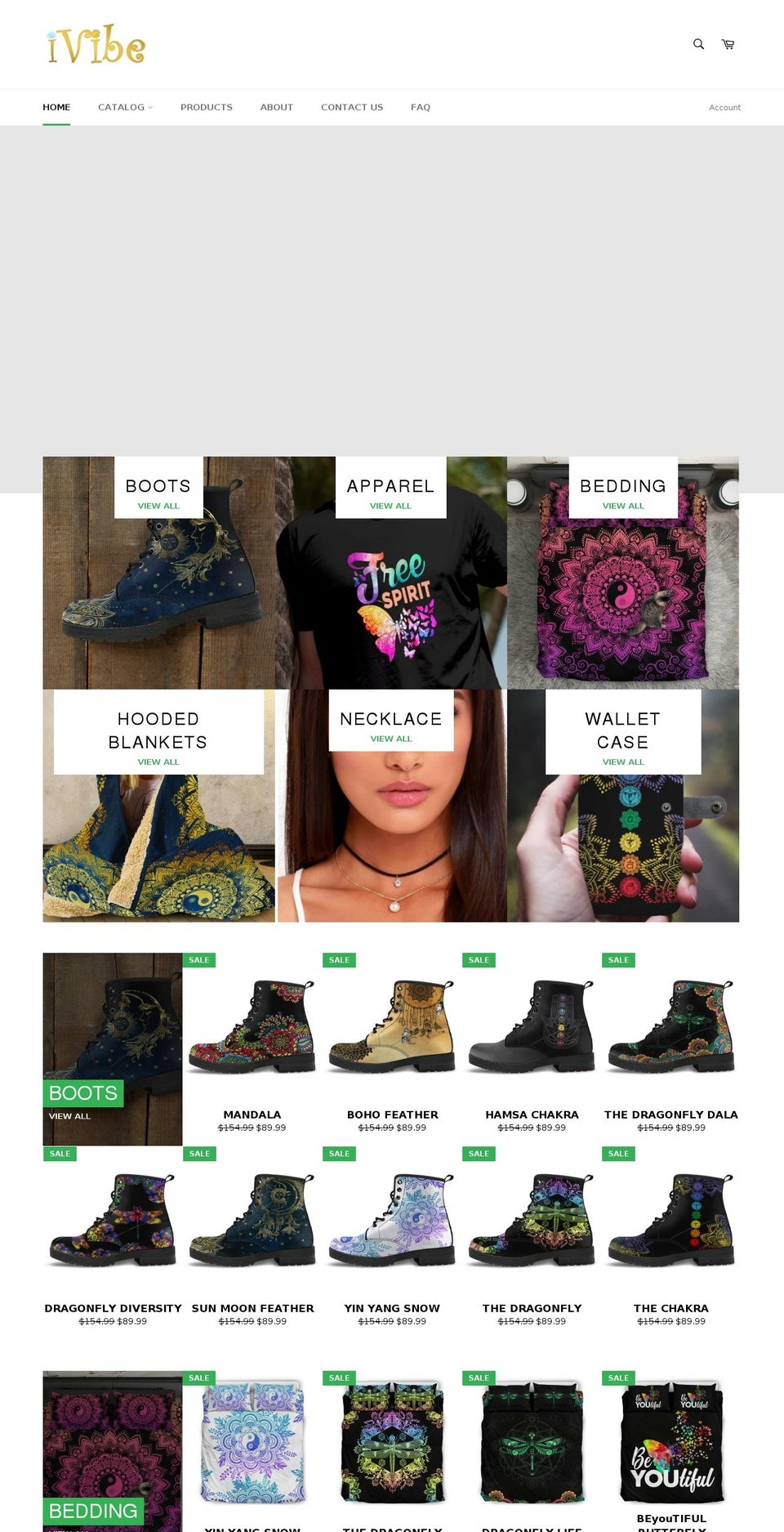 ivibe.co shopify website screenshot