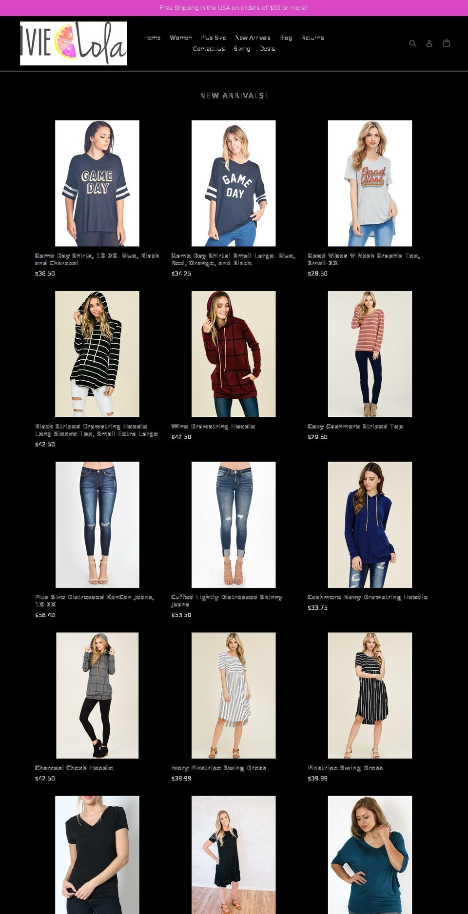 ivielola.com shopify website screenshot