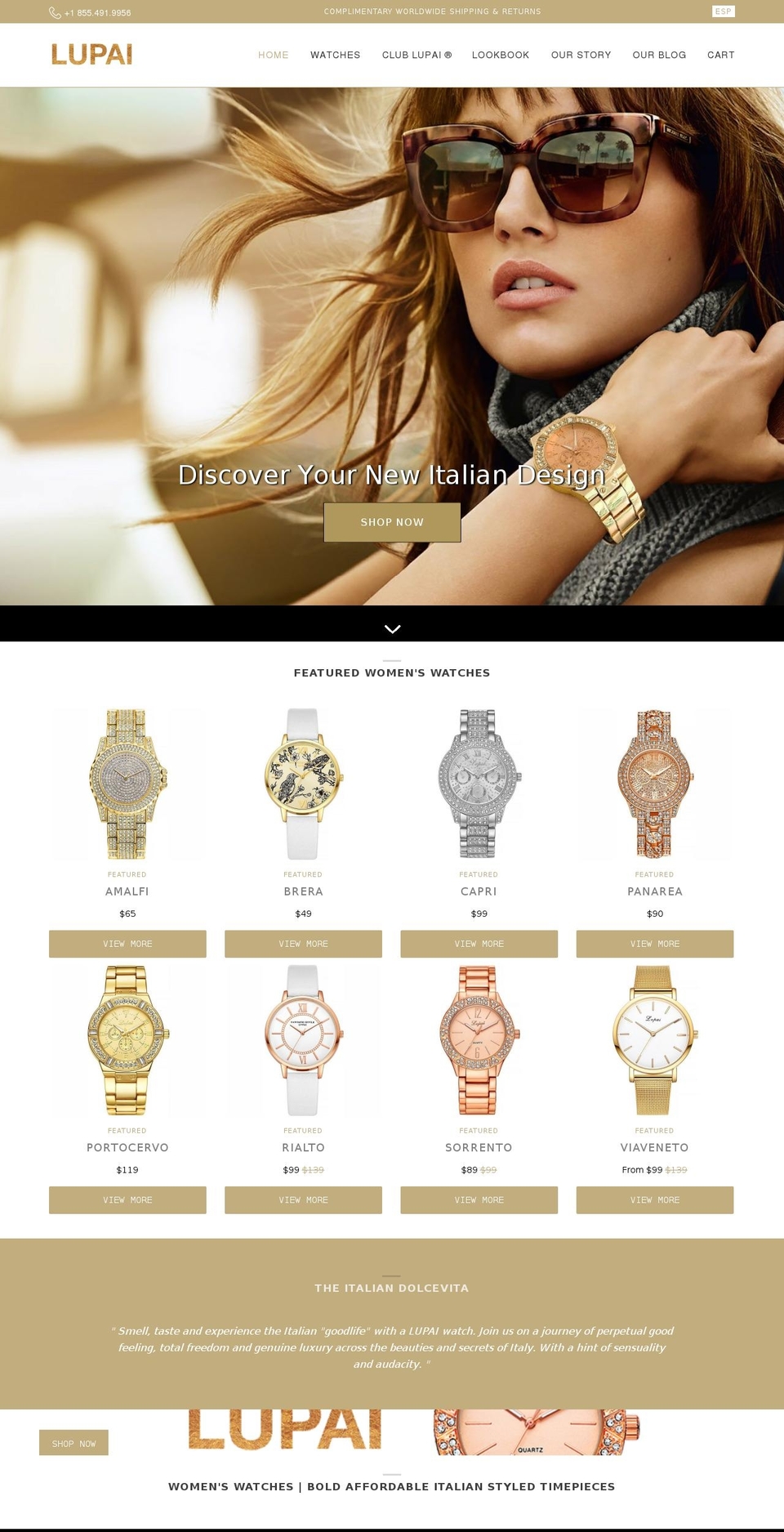 multilanguage, new homepage, new product page Shopify theme site example ivijewelry.com